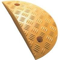 Melba Swintex 50mm Traffic Calming Ramp Yellow End Cap