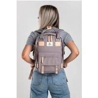 SEVENTEEN LONDON – Urban Lilac /'Camden/' Backpack with a Modern, Multi-Wearable Design – Fits Laptop up to 13”