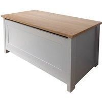 Lancaster Ottoman Storage Grey