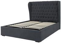 New Double Pewter Dakota Ottoman Free LOCAL DELIVERY ONLY,  ASSEMBLY OPTION