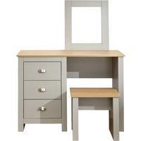 Lancaster Grey, Cream Bedroom Furniture - Sets, Wardrobes, Chests, Bedside, Desk