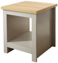 Lancaster Living Room Range - Tables Sideboard Tv Cabinets - Cream/Grey & Oak