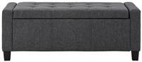 Verona Ottoman Storage Bench Chest Bedding Blanket Box