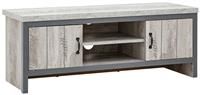 Boston 2 Door TV Unit in Grey