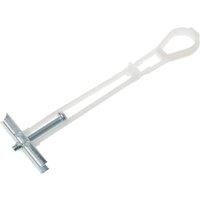 Corefix Strap Cavity Wall Fixing 8 Pack (M5x60mm), Heavy Duty Metal Universal Toggle for Plasterboard, Hollow Brick or Block. Secure Hold, Easy to Install & Adjustable Up to 35mm Deep.