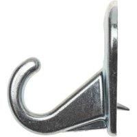 Corefix Spike, Heavy Duty Wall Hook Fixing Kit for Hanging Heavy Picture Frames or Mirror onto Either Plasterboard or Masonry Walls. Easy to Install (Silver Finish)