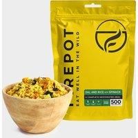 FIREPOT Dal & Rice With Spinach, Brown