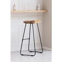 'Romboss' Saddle Seat Bar Stool