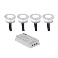 Sensio SE150004 Halo TrioTone Colour Selectable Plinth 4 Light Kit incl. Driver