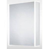 Ainsley Single Door Diiffused LED Mirror Cabinet