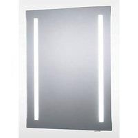 Sensio Bathroom Mirror Rectangular LED Illuminated (H)500mm (W)390mm 4.4W 12V