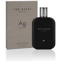 Ted Baker Tonics 'Ag Silver' 100ml Eau de Toilette Spray -Pour Homme *Sealed*