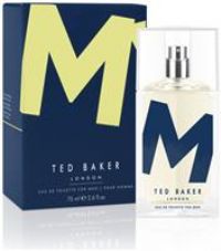 Ted Baker M Eau De Toilette, Crisp and Clean Fragrance with Unique Notes of Tonka Bean and Sensual Grey Musk with a Rich Woody Base, An Aromatic Mark of Distinction for Men 75ml