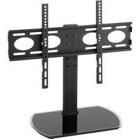 TTAP PED64F 470 mm TV Stand with Bracket - Black Glass