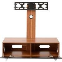 TTAP MUN 1250 WAL Munich 1250mm TV Stand in Walnut VESA Swivel Bracket