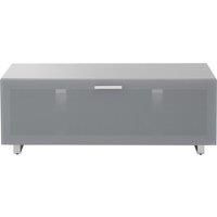 TTAP SOR-1200-GRY Sorento 1200mm Glass Top AV Stand - Grey