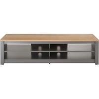 TTAP MEM 2000 GRY Memphis 2000mm Wide TV Stand in Grey Oak