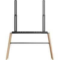 TTAP ROMA-LIGHT 991 mm TV Stand with Bracket - Brown and Black, Black,Brown