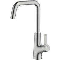 Clearwater Azia Battery-Powered Single Lever Monobloc Tap with Sensor Operation Brushed Nickel PVD (661KH)