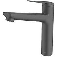 Clearwater Levant LEV20MB Single Lever Tap with Pull-Out Matt Black (274FJ)