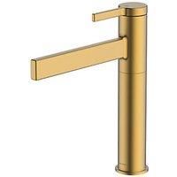 Clearwater Taku Monobloc Mixer Tap Brushed Brass PVD (173FJ)