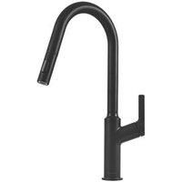 Clearwater Karuma KAR20MB Single Lever Tap with Twin Spray Pull-Out Matt Black (693FJ)