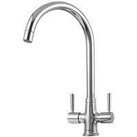 Clearwater Davina Dual-Lever Monobloc Tap Chrome (463FJ)