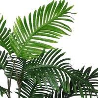 Leaf Large Artificial Palm Tree, Green, 90cm