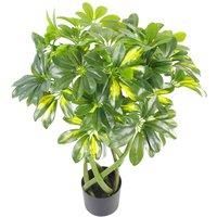 70cm Artificial Twisted Stem Gold Arboricola Artificial Plant Bonsai Bush