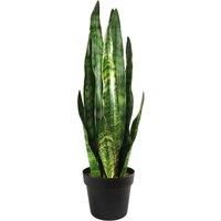 Artificial Plant Tropical Snake Plant Zeylanica Sansevieria 70cm Sansevieria