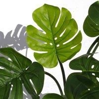 Leaf LEAF-7538 60cm Artificial Twisted Stem Plant, Monstera Vine