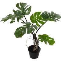 Leaf LEAF-7541 65cm Artificial Twisted Stem Plant, Monstera Vine