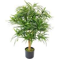 Leaf Realistic Artificial Ficus Tree/Plant 100cm Dracaena Spike,100cm Dracaena Spike,100cm,AZ-FICUS