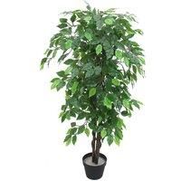 Leaf Realistic Artificial Ficus Tree/Plant, 120cm Large Ficus