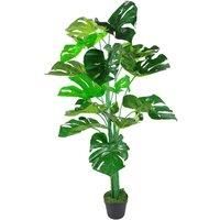 Leaf Artificial Monstera Cheese Plant 120Cm Plants
