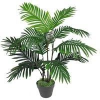 Large Artificial Palm Tree 90cm Areca Realistic Faux Plants Leaf Design
