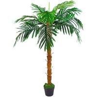Large Realistic Artificial Palm Tree Princess 130cm Leaf Design UK