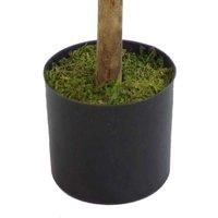 Artificial Boxwood Buxus Ball Topiary Tree 120cm Buxus Real Wood Trunk