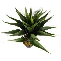 Artificial Tropical Yucca Plant Realistic Faux House Plants 55cm Realistic