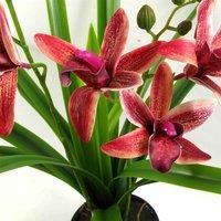 Luxury Potted Orchid Artificial