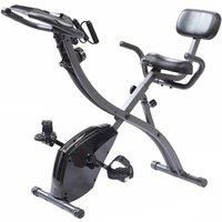 High Street TV Slim Cycle 2-in-1 Stationary Exercise Bike Full-Body Fat Burning Cardio, Strength & Resistance Training, 01269