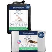 Snuggledown Hungarian Goose Down Combi Duvet 9 + 4.5 Tog & 2 Pillows, Super King
