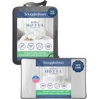 Goose Feather & Down 13.5 Tog (4.5+9 tog) Duvet With 2 Pillows
