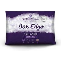 Slumberdown Box Edge Firm Support Pillow, 2 Pack