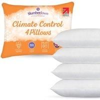 Slumberdown Climate Control Pillow - Pack of 4