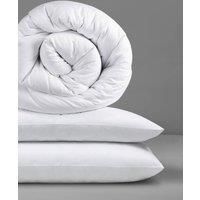 (4.5/10.5 + 2 Pillows, King) Slumberdown Made For You Two Duvet