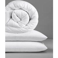 Slumberdown Climate Control 4.5 Tog Summer Cool Duvet + 2 Pillows, King