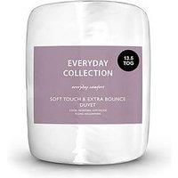 Very Home Soft Touch And Extra Bounce 13.5-Tog Duvet - White