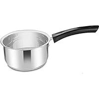 Penguin Home Professional Induction-Safe Milk Pan, Stainless Steel, 14 cm, 1 L