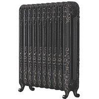 The Daisy 794 Vertical Cast Iron Radiator 10S Silver Highlight 794 x 684